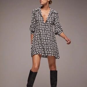 ZARA - The Nadia Mini Shirt Dress